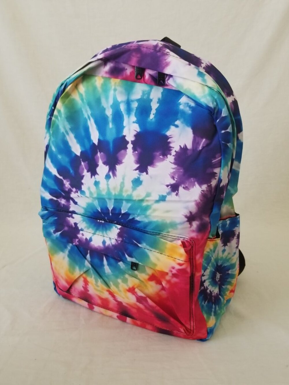 NWOT! Tie-Dye Backpack with Padded Breathable Mesh Back and Bottle Pockets